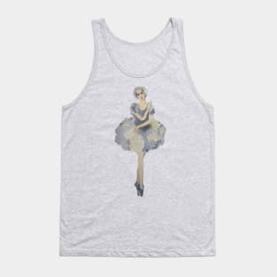 Ballerina watercolor Tank Top